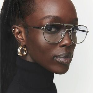 Elisa Johnson Jane Glasses in Silver